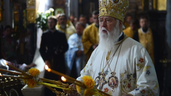 Глава Украинской православной церкви Киевского патриархата патриарх Филарет