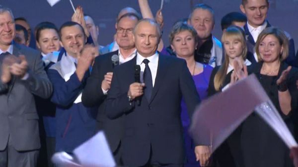 Заявление Владимира Путина о намерении баллотироваться на президентских выборах Заявление Владимира Путина о намерении баллотироваться на президентских выборах