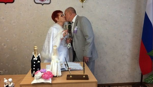 Бракосочетание в симферопольском ЗАГС
