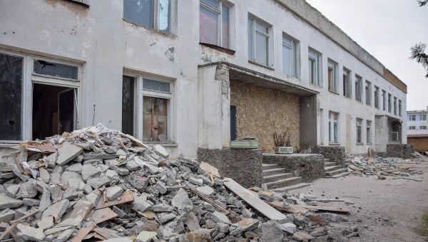 Здание бывшего детского сада Золотая рыбка