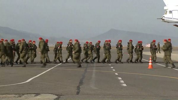 Возвращение на Родину: батальон военной полиции прилетел из Сирии в Махачкалу