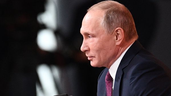 Ежегодная большая пресс-конференция президента РФ Владимира Путина