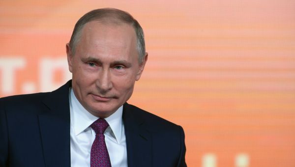 Ежегодная большая пресс-конференция президента РФ Владимира Путина