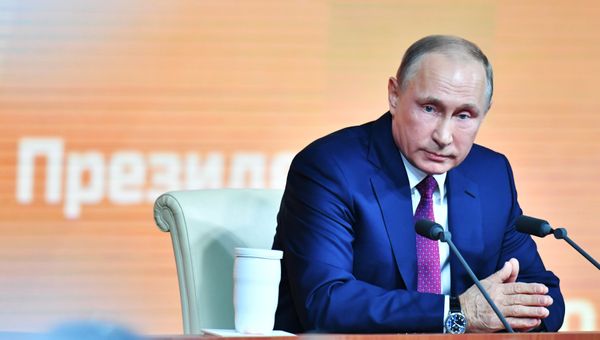Ежегодная большая пресс-конференция президента РФ Владимира Путина