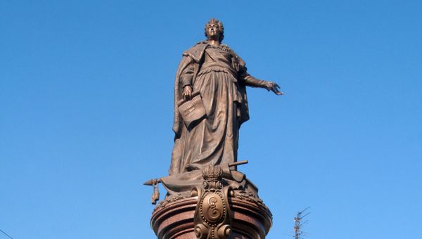 Памятник Екатерине ІІ в Одессе