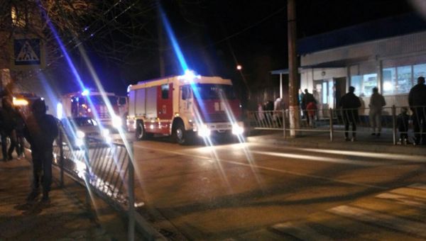 В частном доме на перекрестке улиц Русская и Гавена произошло возгорание