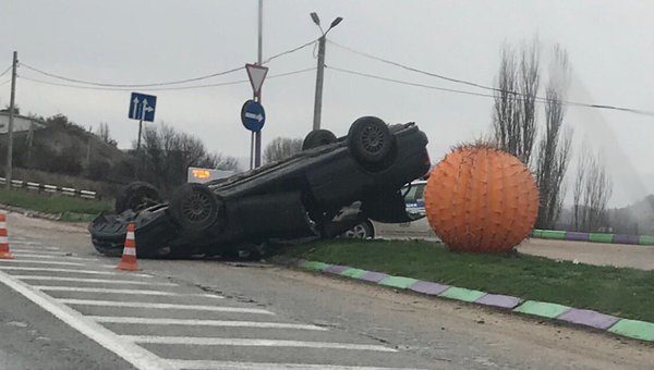 ДТП на трассе Симферополь-Севасополь