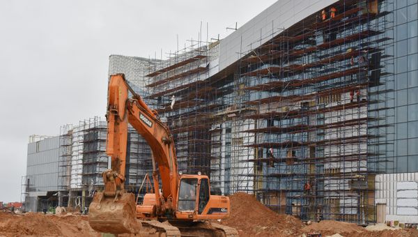 Новый терминал международного аэропорта Симферополь