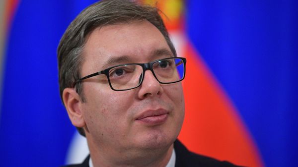 Президент республики Сербии Александр Вучич