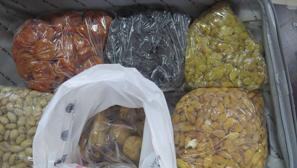 Сухофрукты, которые не пропустили в Крым с Украины