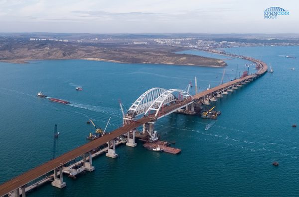 Строительство Крымского моста Строительство Крымского моста