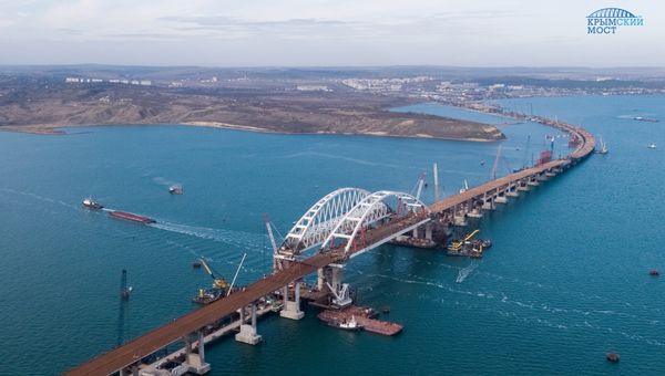 Строительство Крымского моста
