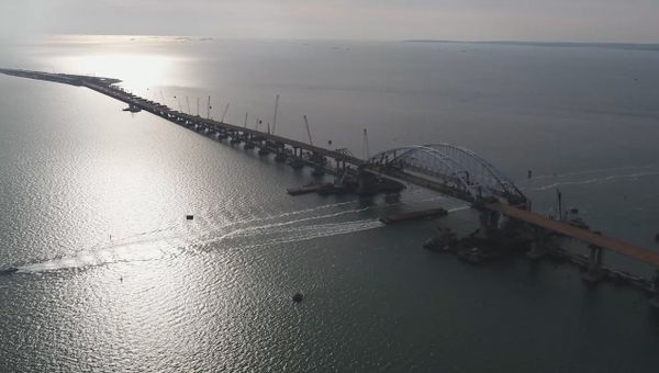Строительство Крымского моста