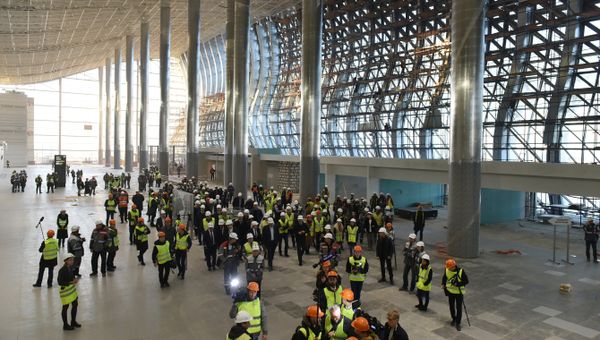 Новый терминал международного аэропорта Симферополь Новый терминал международного аэропорта Симферополь