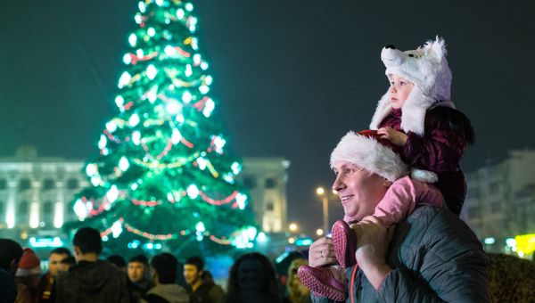 Празднование Нового года в Симферополе Празднование Нового года в Симферополе