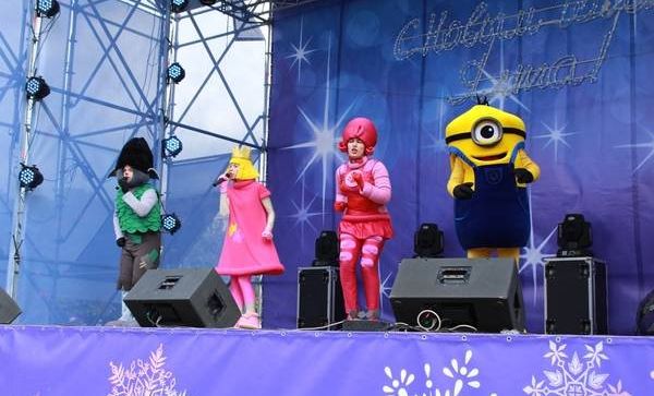 Новогодние гуляния в Ялте