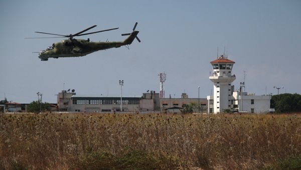 Российская боевая авиагруппа на аэродроме Хмеймим в Сирии