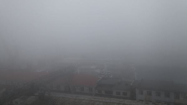 Туман в Севастополе