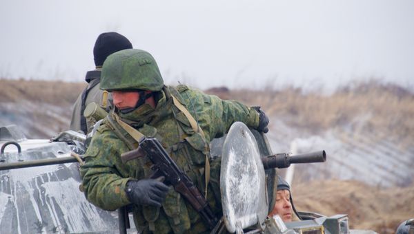 Военнослужащие ЛНР