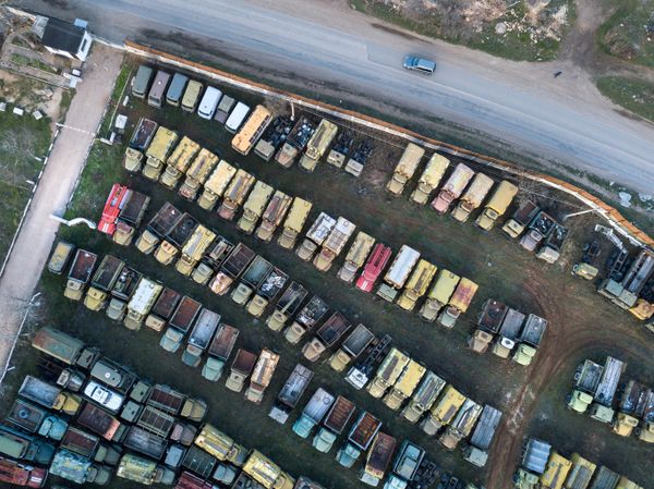 Военная техника, принадлежащая Украине, в Крыму