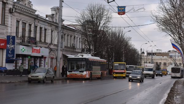 Общественный транспорт в Симферополе зимой Общественный транспорт в Симферополе зимой