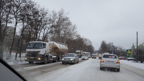 Ситуация на ул. Героев Сталинграда в Симферополе Ситуация на ул. Героев Сталинграда в Симферополе