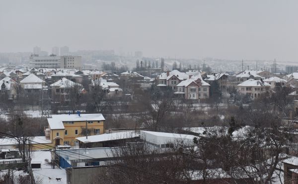 Заснеженный Симферополь Заснеженный Симферополь
