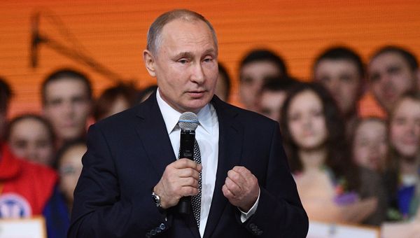 Рабочая поездка президента РФ В. Путина в Татарстан