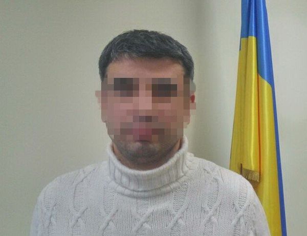 Фото задержанного на границе Украины бывшего замминистра спорта Крыма