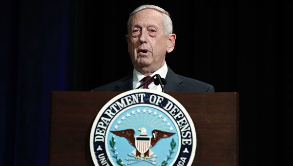 Министр обороны США Джеймс Мэттис в Пентагоне. 2 февраля 2018 Министр обороны США Джеймс Мэттис в Пентагоне. 2 февраля 2018