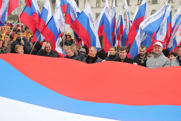 Митинг в Симферополе. 3 февраля 2018