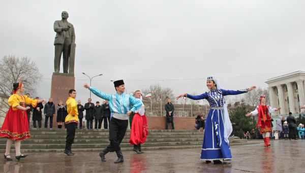 Митинг в Симферополе. 3 февраля 2018