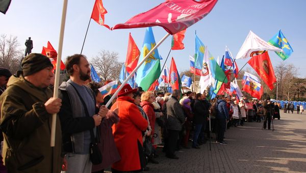 Патриотический митинг Севастополь - за сильную Россию. 3 февраля 2018