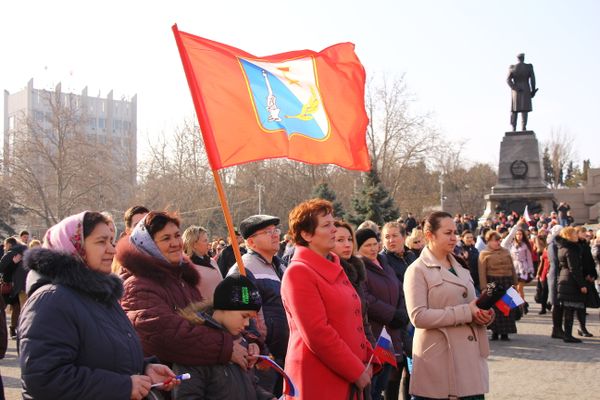 Патриотический митинг Севастополь - за сильную Россию. 3 февраля 2018
