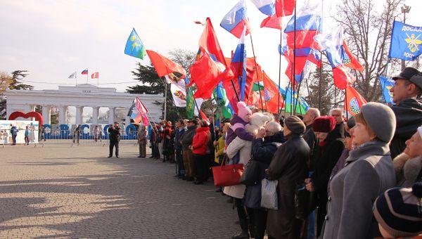 Патриотический митинг Севастополь - за сильную Россию. 3 февраля 2018