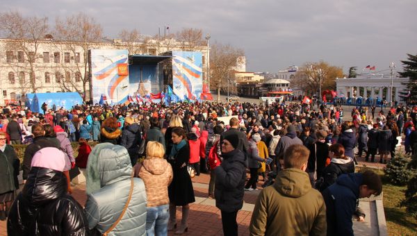 Патриотический митинг Севастополь - за сильную Россию. 3 февраля 2018
