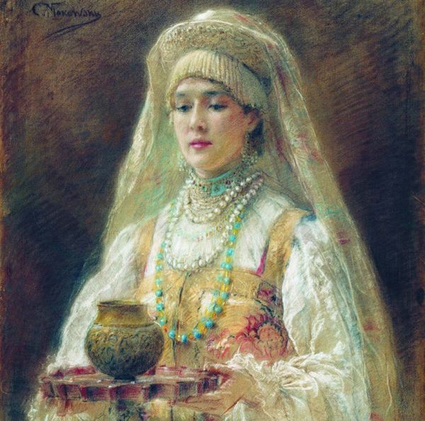 Картина Константина Маковского Чарка меду