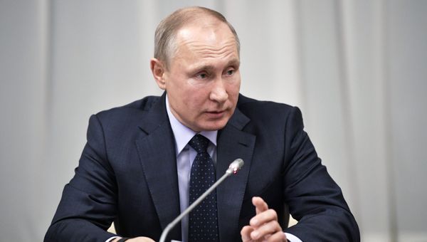 Президент РФ Владимир Путин. 31 января 2018