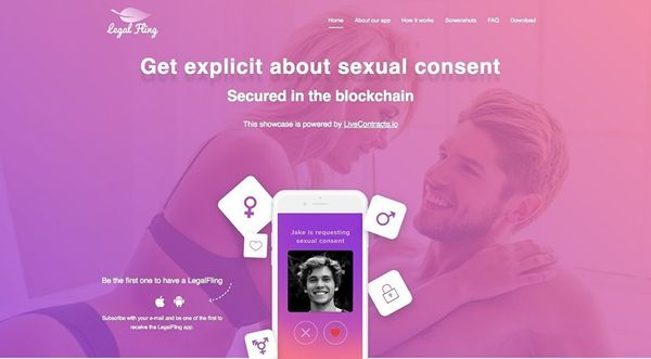 Скриншот приложения LegalFling