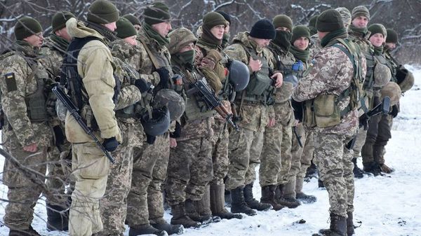 Военнослужащие ВСУ