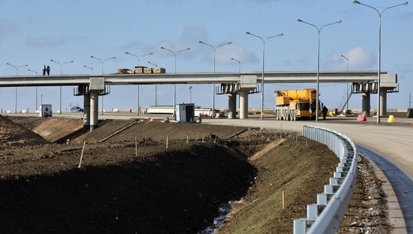 Строительство трассы Таврида Строительство трассы Таврида