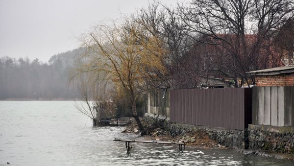 Уровень воды в симферопольском водохранилище