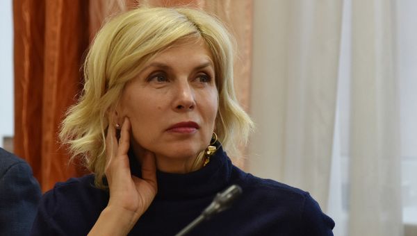 Заслуженная артистка РФ, член Общественного совета по строительству Крымского моста Алена Свиридова