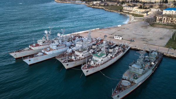 Военные корабли, принадлежащие Украине, в Крыму