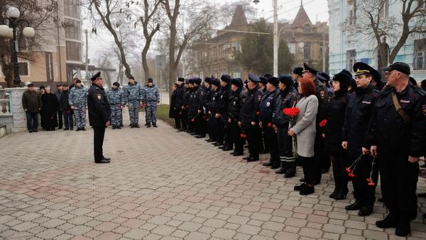 Траурное мероприятие в память о старшем прапорщике спецподразделения Беркут Андрее Федюкине, который погиб во время уличных беспорядков в Киеве в феврале 2014 года Траурное мероприятие в память о старшем прапорщике спецподразделения Беркут Андрее Федюкине, который погиб во время уличных беспорядков в Киеве в феврале 2014 года