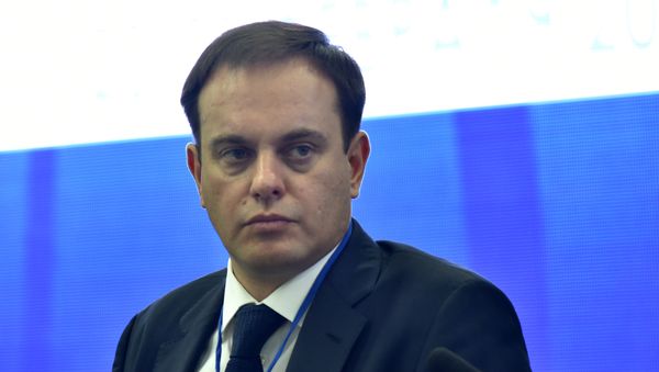 Министр курортов и туризма РК Вадим Волченко на форуме Открытый Крым