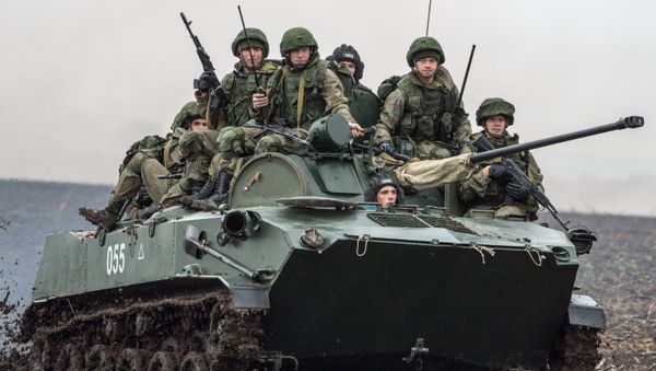 Российские военнослужащие. Архивное фото