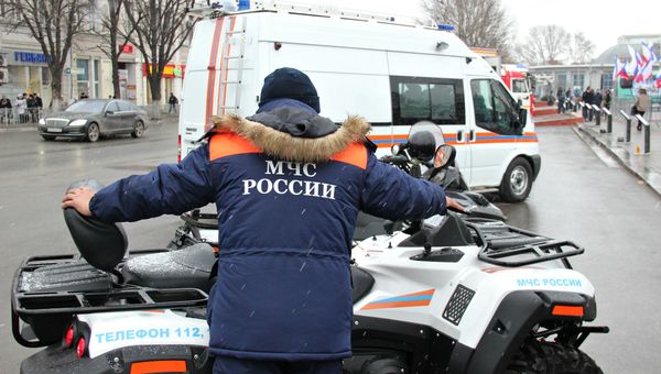 Выставка техники в Симферополе, приуроченная ко Дню защитника Отечества