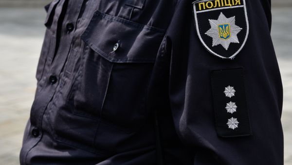 Сотрудник Украинской полиции
