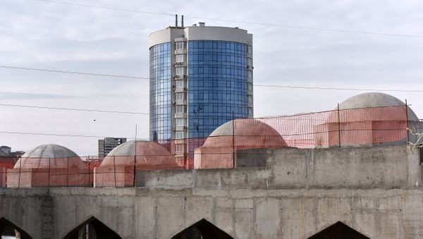 Строительство Соборной мечети в Симферополе